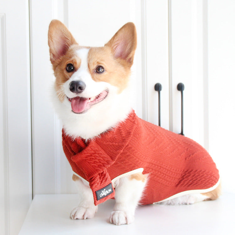 Vintage Twist Pet Sweater