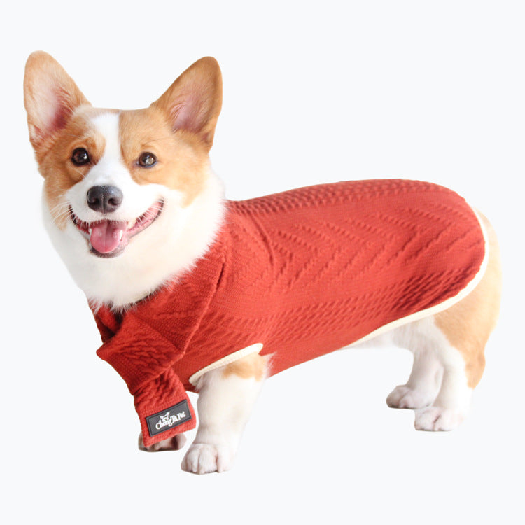 Vintage Twist Pet Sweater